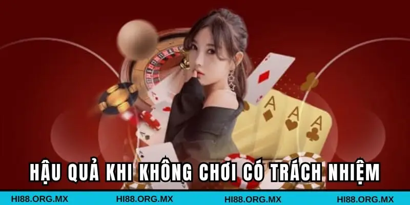 Hậu quả khi cá cược không theo quy định